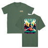 T-shirt featuring a graphic of New York football team logo