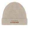 Embroidered beanie featuring the Tennis Paris Legend logo