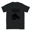 T-shirt featuring a graphic of a tennis player in action at Monte Carlo