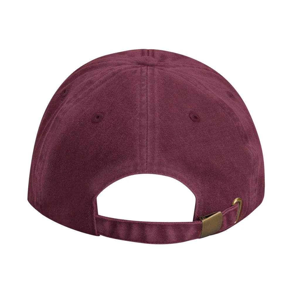 Embroidered cap featuring a vintage New York Football 1 design