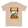 T-shirt featuring a graphic of the Rome Marathon 3 logo