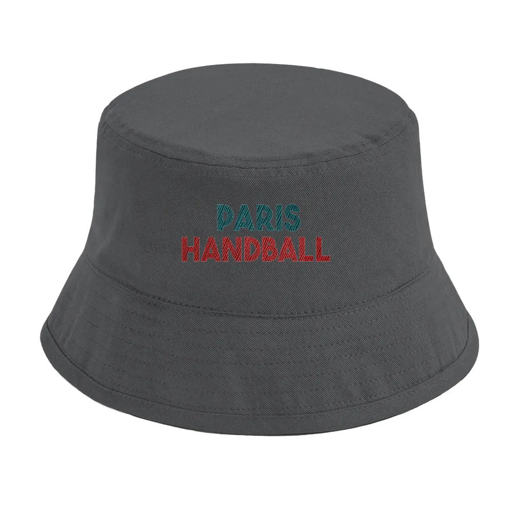 Embroidered cap featuring a Paris handball motif and logo