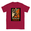 Koszulka z klasycznym logo vintage Mousquetaires Paris tenis