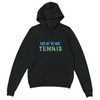 Hoodie featuring a printed logo of New York Tennis