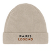 Embroidered beanie featuring a Tennis Paris Legend design