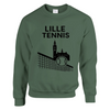 Unisex sweater featuring a graphic print of Lille Tennis