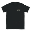 T-shirt with embroidered graphic of Palm Springs golf scene