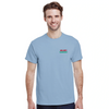 T-shirt featuring a graphic of the Milano–Sanremo cycling race