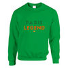 Crewneck sweater featuring a graphic print of a tennis player in Paris