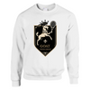 Unisex sweater with a graphic print of a tennis player and the text 'Legend Goat'