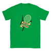 T-shirt featuring a graphic of tennis players in Paris