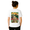 T-shirt featuring a graphic of the Milano–Sanremo cycling race