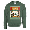 Crewneck sweater featuring a graphic of the Rome Marathon logo
