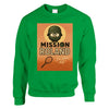Unisex crewneck-tröja med Mission Roland Tennis-logotyp i en sportig design