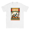 T-shirt featuring a graphic of the Rome Marathon 3 logo