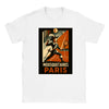 Koszulka z klasycznym logo vintage Mousquetaires Paris tenis