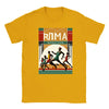 T-Shirt mit einem Grafikdesign des Logos des Rom-Marathons 6
