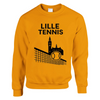 Unisex sweater featuring a graphic print of Lille Tennis