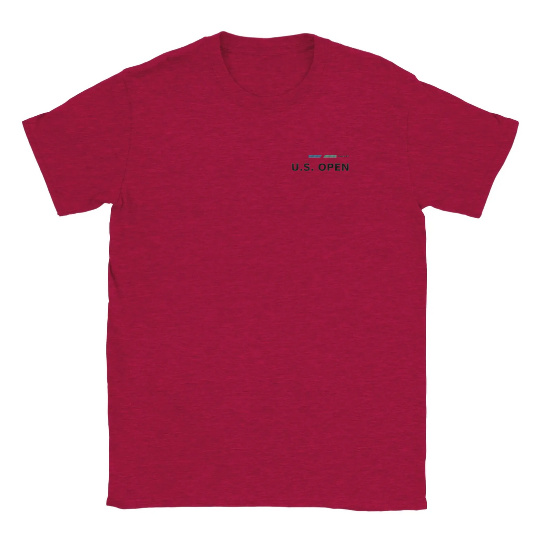 T-shirt with embroidered US Open logo on the chest