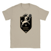 T-shirt featuring a graphic of a tennis player in action