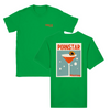T-shirt featuring a graphic of a Pornstar Martini cocktail
