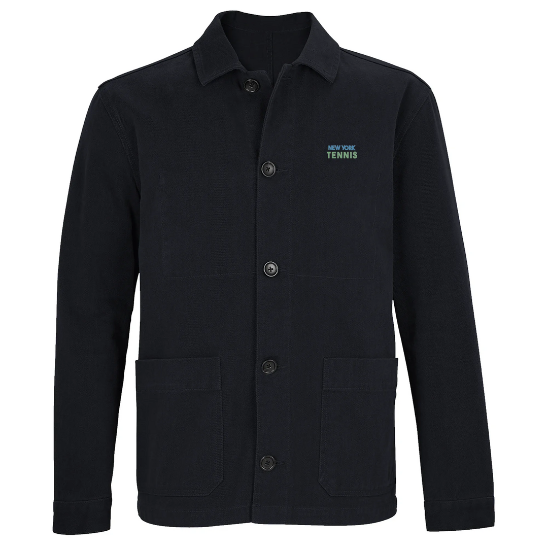 Embroidered jacket featuring New York Tennis 2 logo on chest