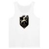 Tank top featuring a graphic of a tennis legend with GOAT lettering